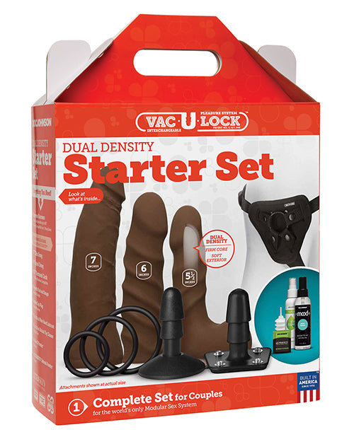 Vac-U-Lock - Dual Density Starter Set - Caramel Chocolate