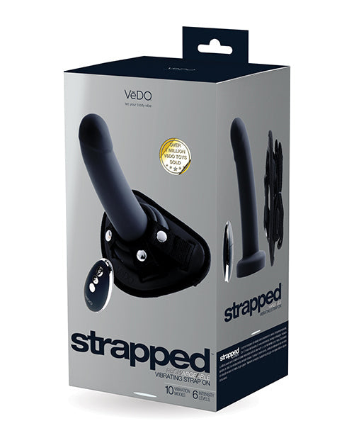 VeDO Strapped Vibrating Strap-On - Purple