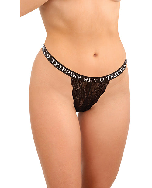 Vibes Trippy 3 Pack Thongs Assorted Colors O/s