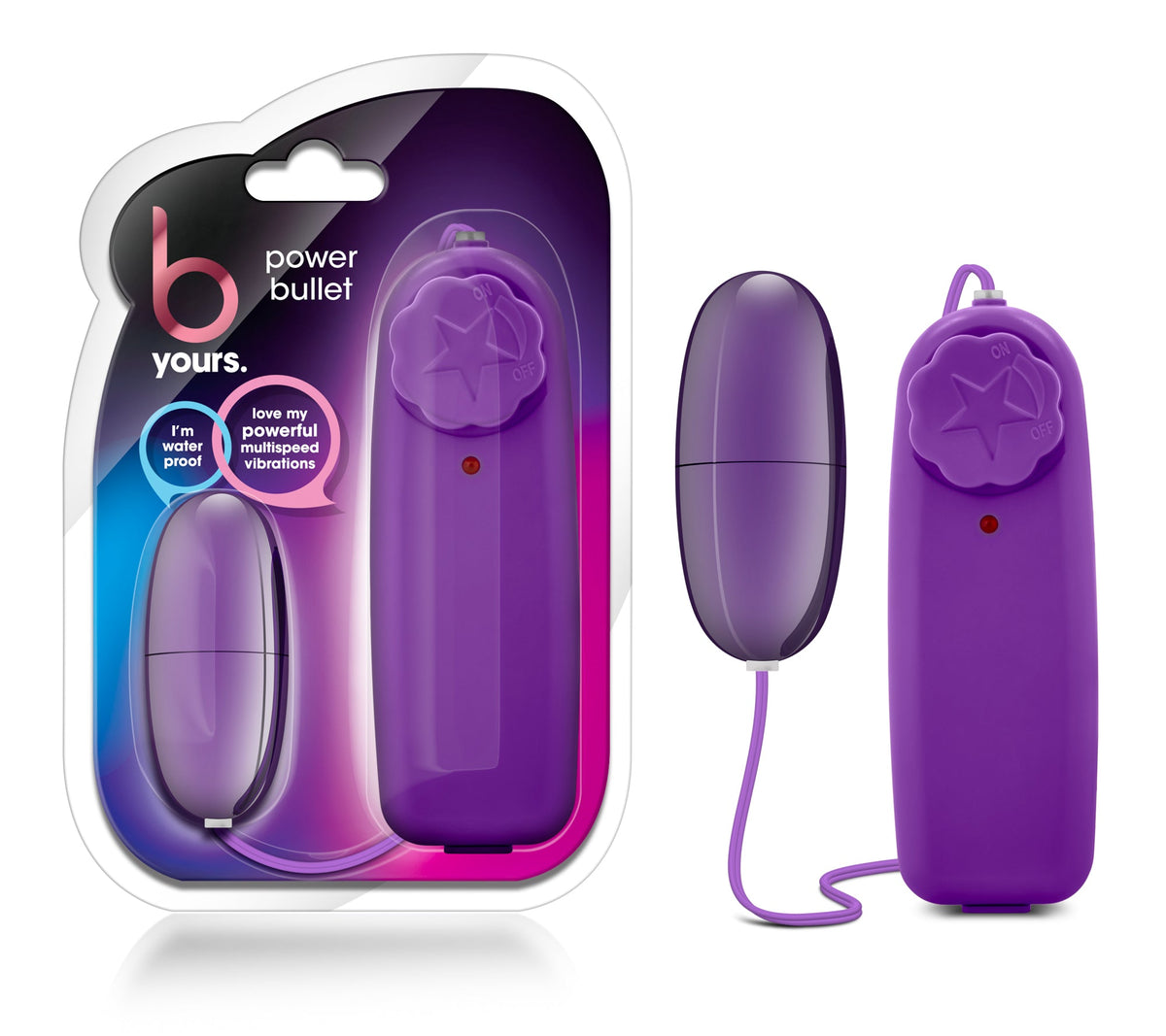 Vibrant Playtime Delight: Power Bullet Vibrator Purple