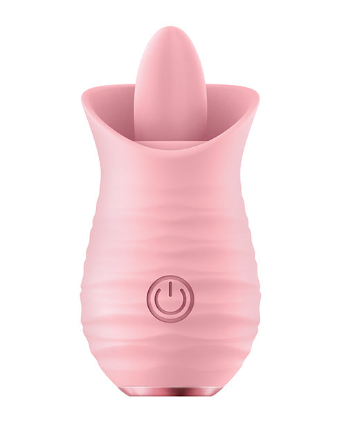 Vvole Tongue Vibrator: Pure Bliss in Pink Pink
