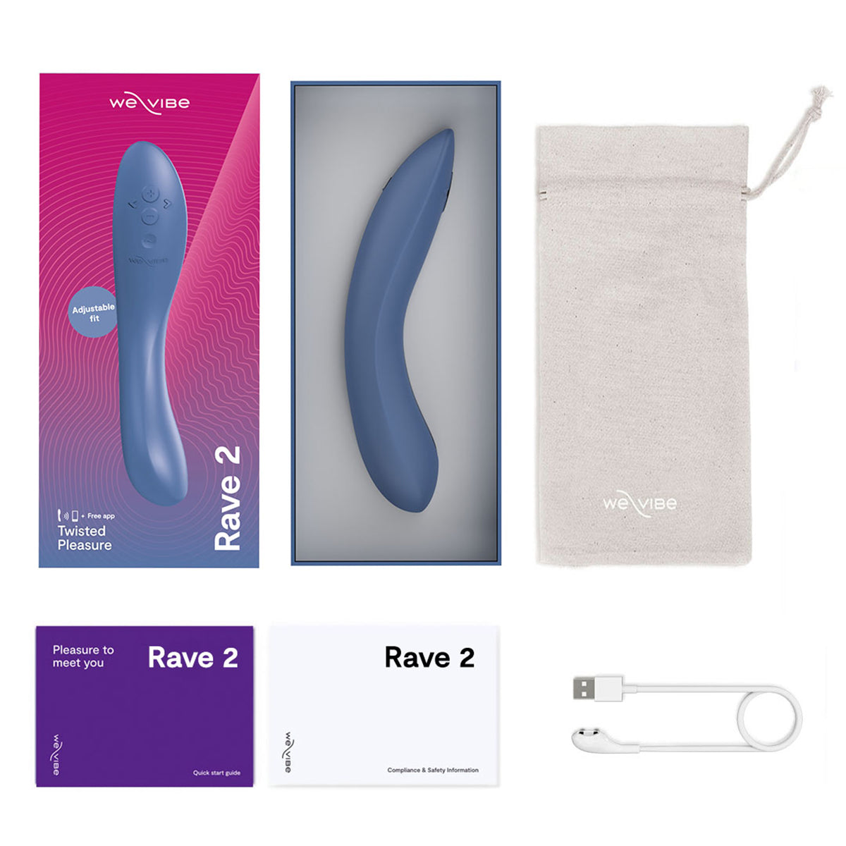 We-Vibe Rave 2: Intense G-Spot Pleasure