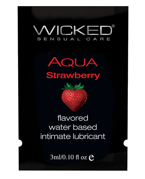 Wicked Sensual Care Waterbased Lubricant Strawberry