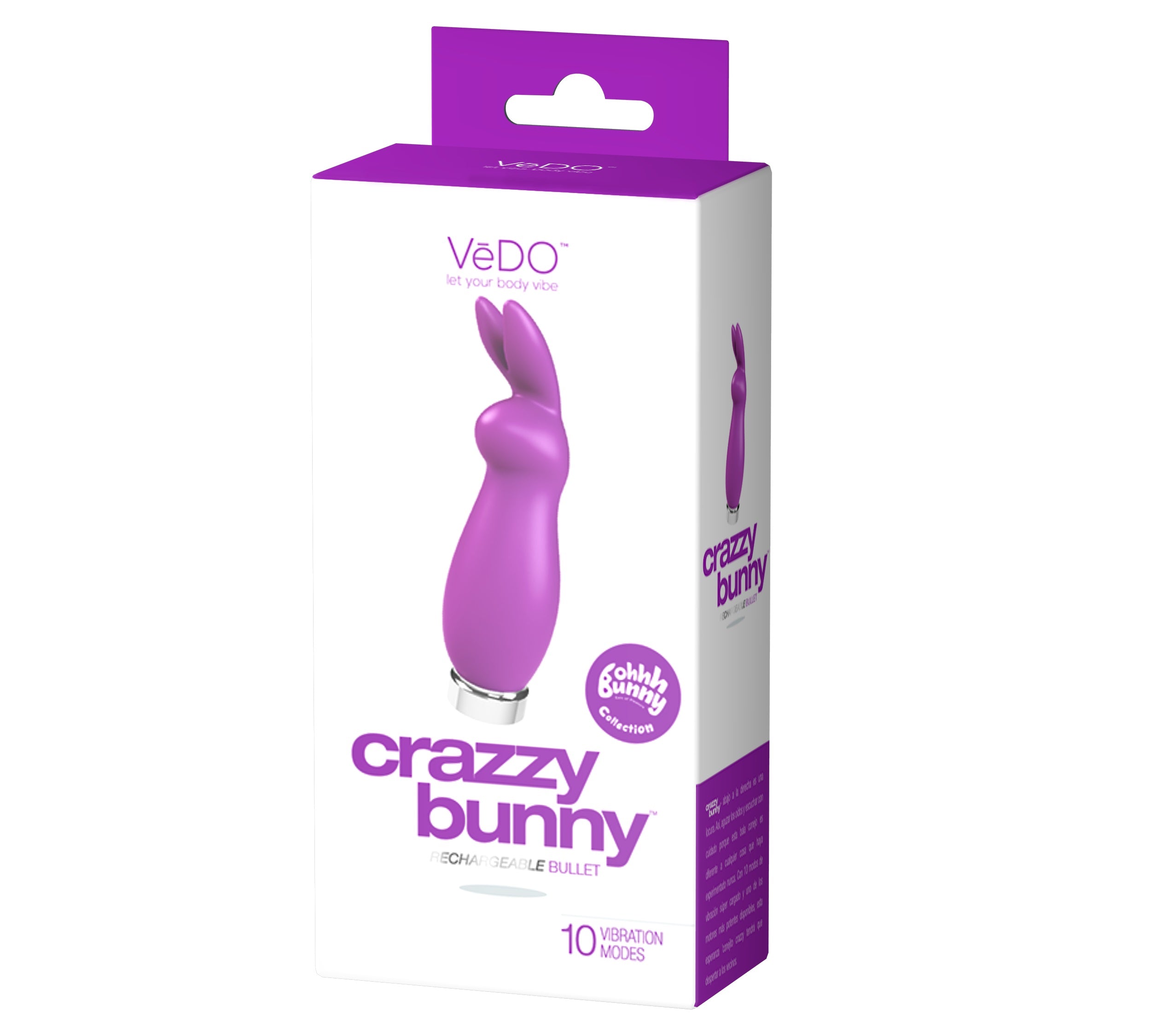 Wild Whiskers Crazzy Bunny Bullet Vibrator