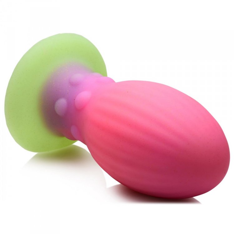 Xeno Xl Egg Glow In The Dark Silicone Egg by Creature Cocks