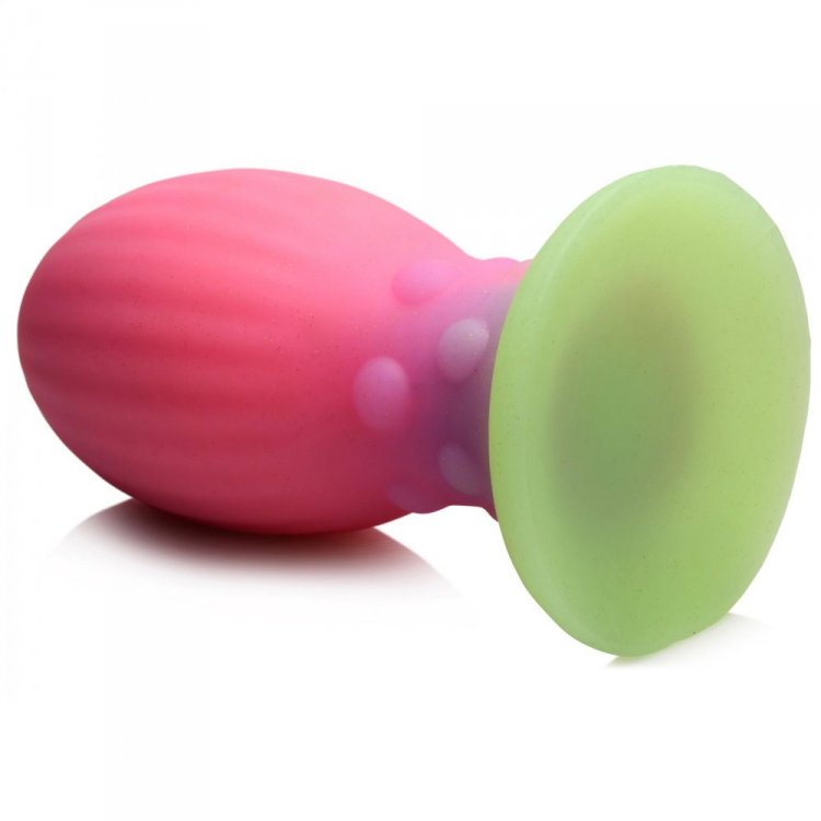 Xeno Xl Egg Glow In The Dark Silicone Egg by Creature Cocks