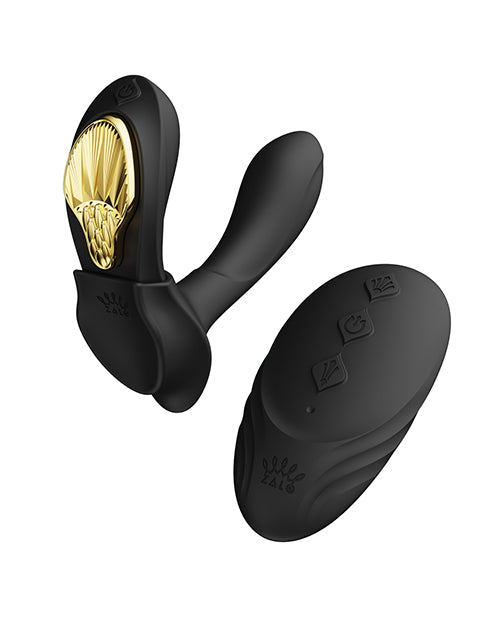 Zalo Aya Wearable Vibrator - Turquoise Green Obsidian Black