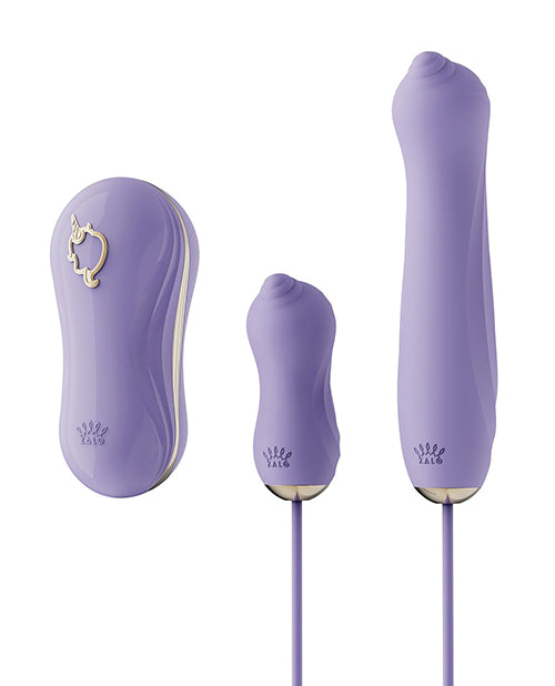 Zalo Unicorn Set: Sweet and Enchanting Vibrator Kit Berry Violet