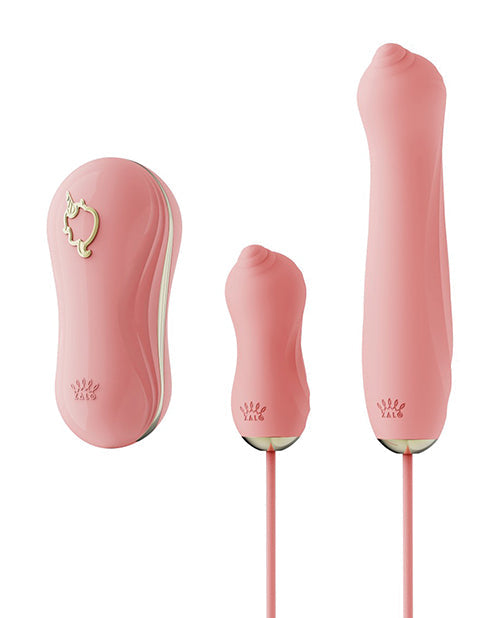 Zalo Unicorn Set: Sweet and Enchanting Vibrator Kit Strawberry Pink