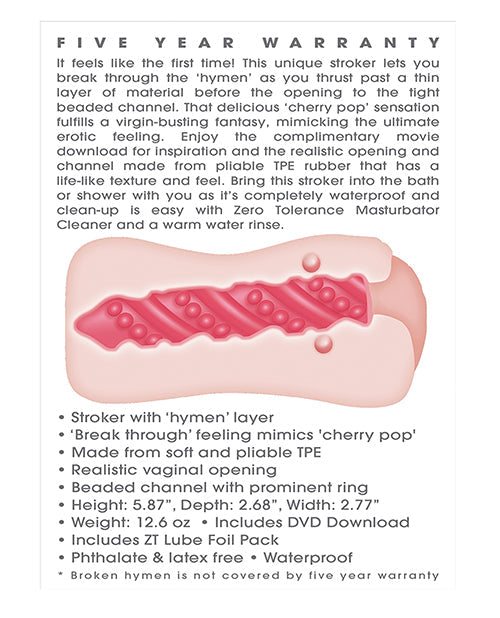 Zero Tolerance Like A Virgin Flesh