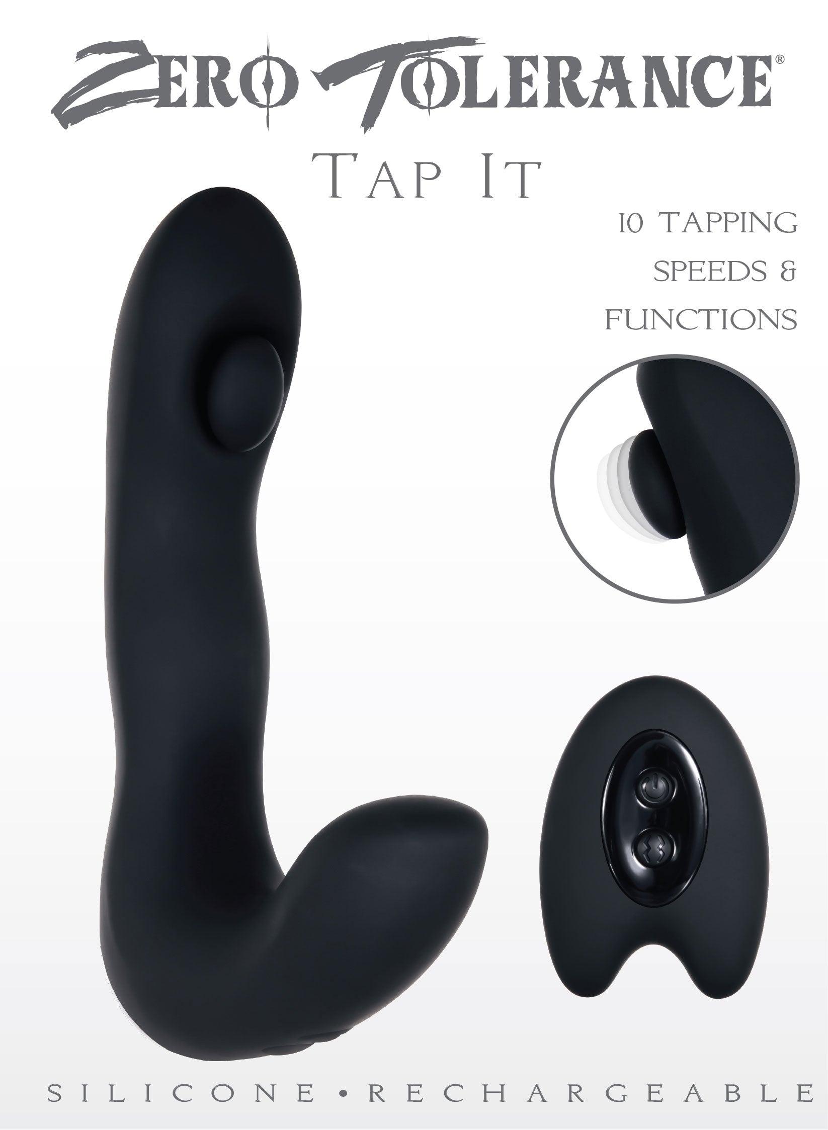 Zero Tolerance Toys Tap It Rechargeable P-Spot Vibrator