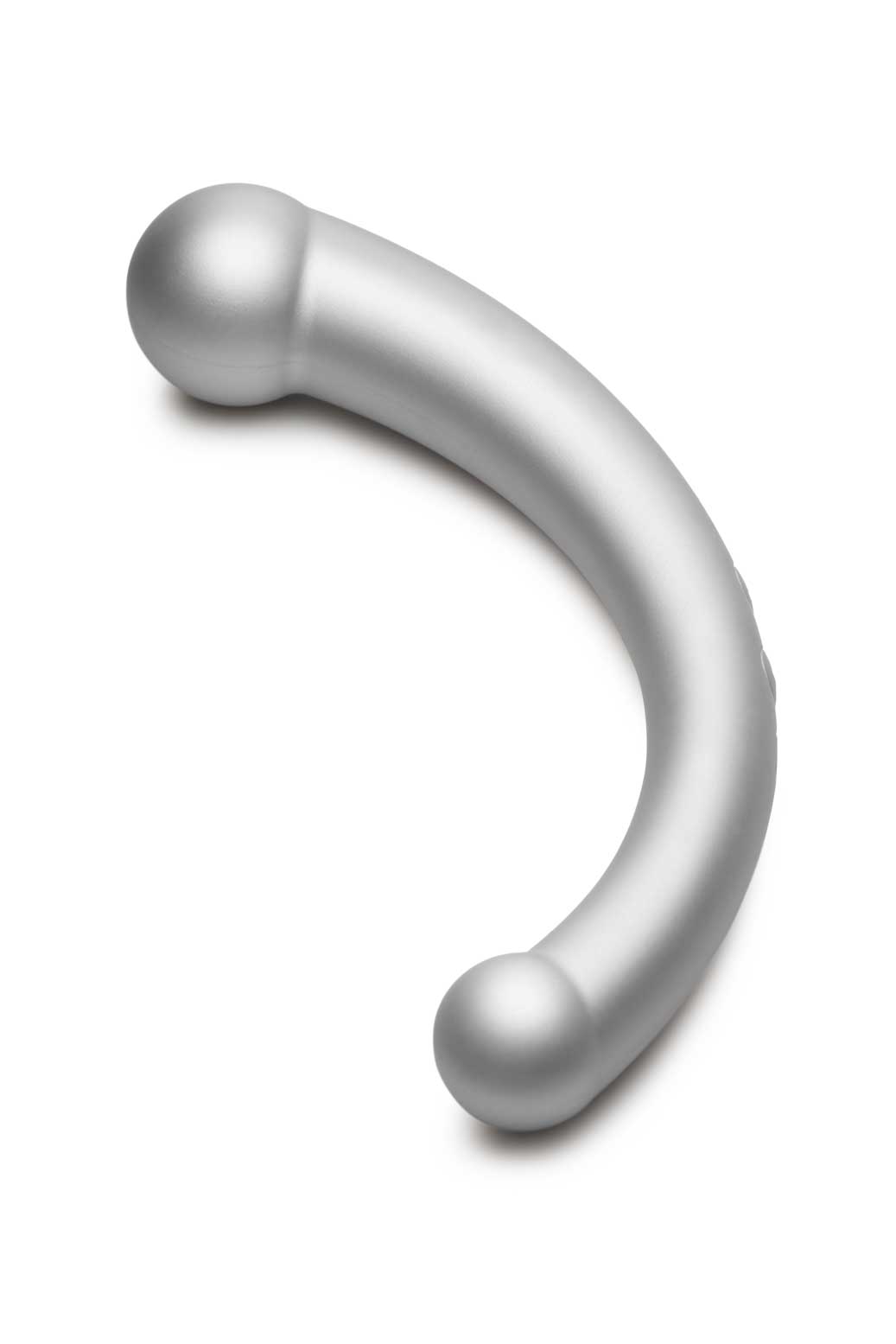 10x Vibra-Crescent Silicone Dual Ended Dildo