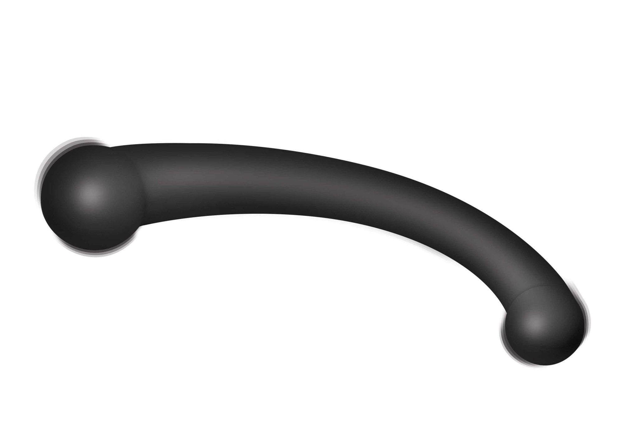 10x Vibra-Crescent Silicone Dual Ended Dildo