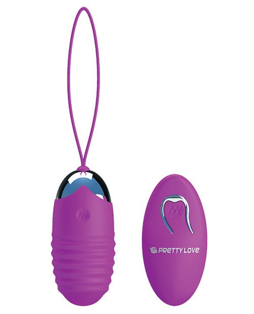 12 Function Remote Egg Vibrator - Pretty Love