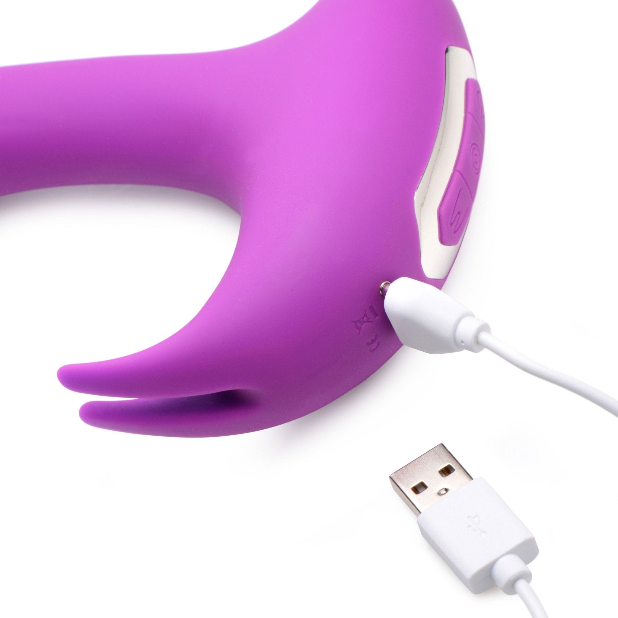 12x Lux Rocker Pulsing and Vibrating G-Spot Rabbit Vibrator - Pink