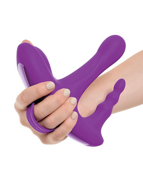3some Rock N' Ride Silicone Vibrator - Pipedream