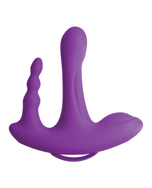 3some Rock N' Ride Silicone Vibrator - Pipedream