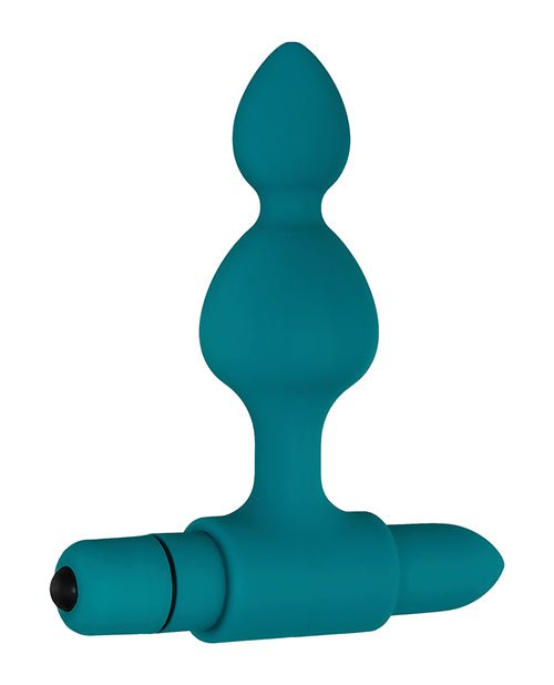 Adam & Eve Vibrating Bumpy Bead Set Anal Plug