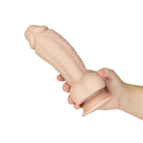 Addiction 8" Roman Dildo - Beige