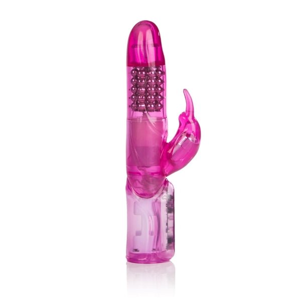 Advanced Waterproof Jack Rabbit Vibrator 5 Rows of Beads