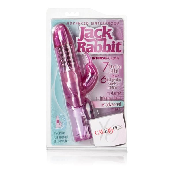 Advanced Waterproof Jack Rabbit Vibrator 5 Rows of Beads