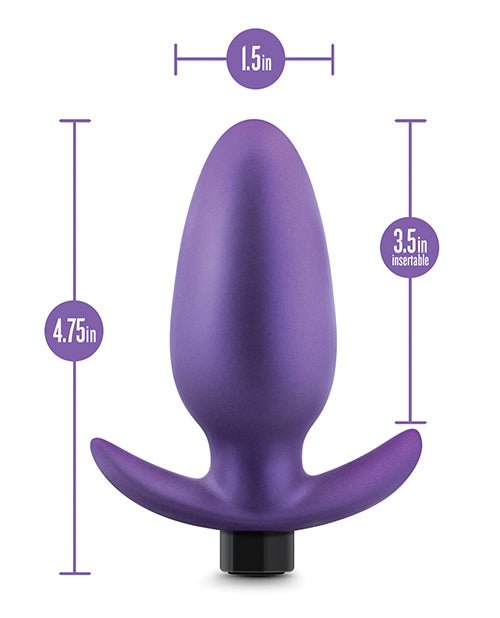 Anal Adventures Matrix Excelsior Plug Astro Violet