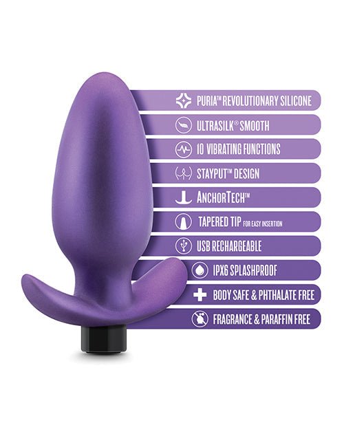 Anal Adventures Matrix Excelsior Plug Astro Violet