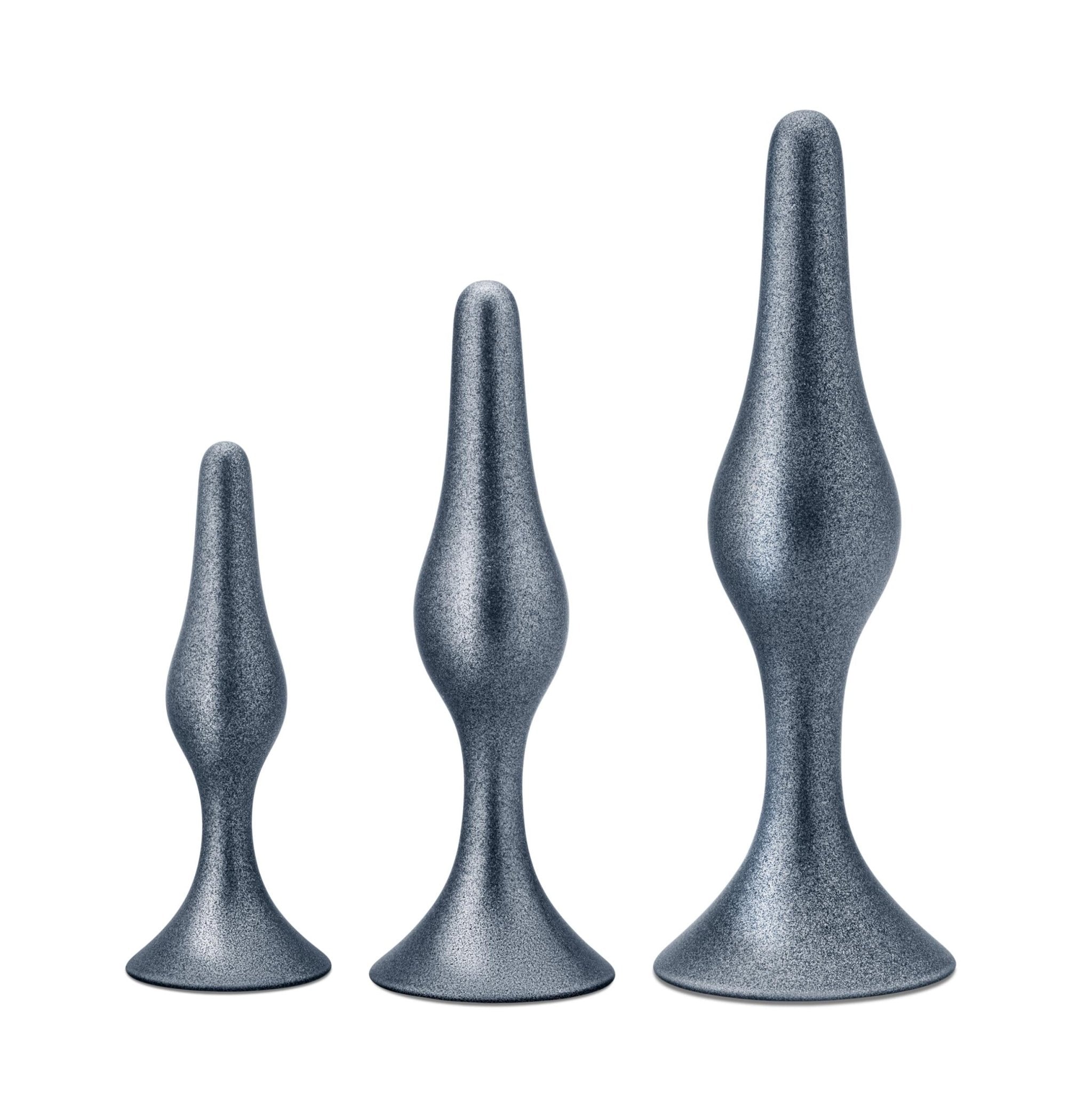 Anal Adventures Matrix - Genesis Plug Kit - Stellar Silver