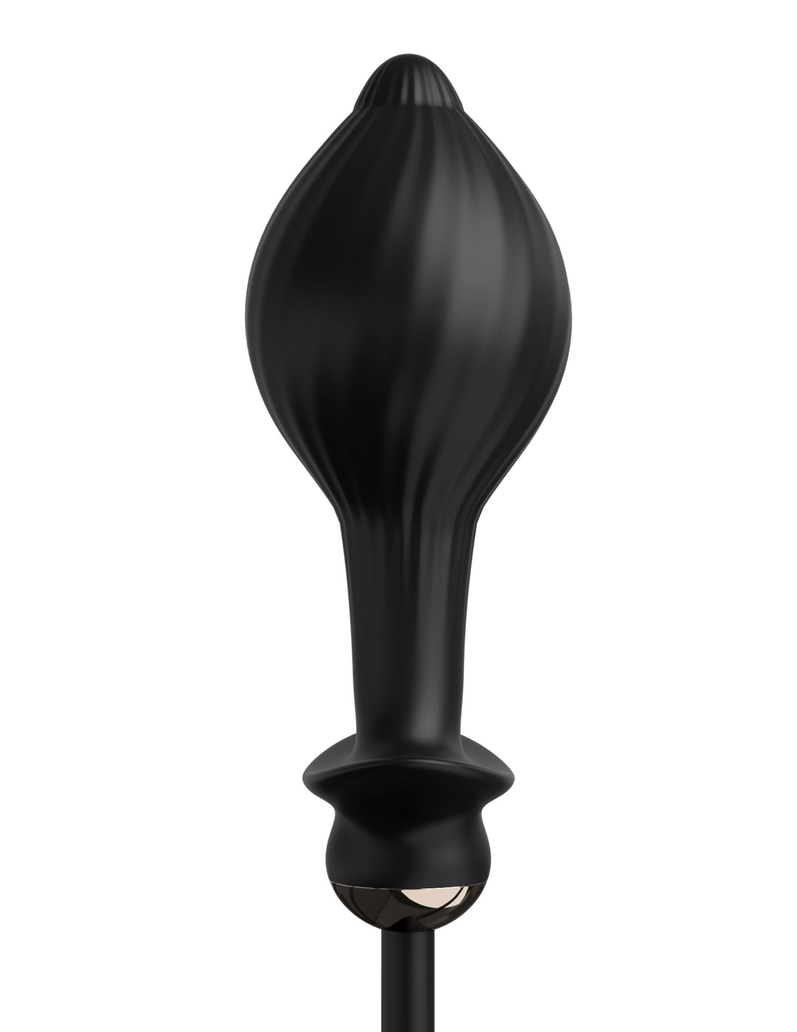 Anal Fantasy Elite Auto-throb Inflatable Plug Black