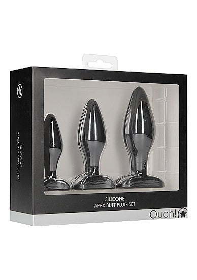 Apex Butt Plug Set Black