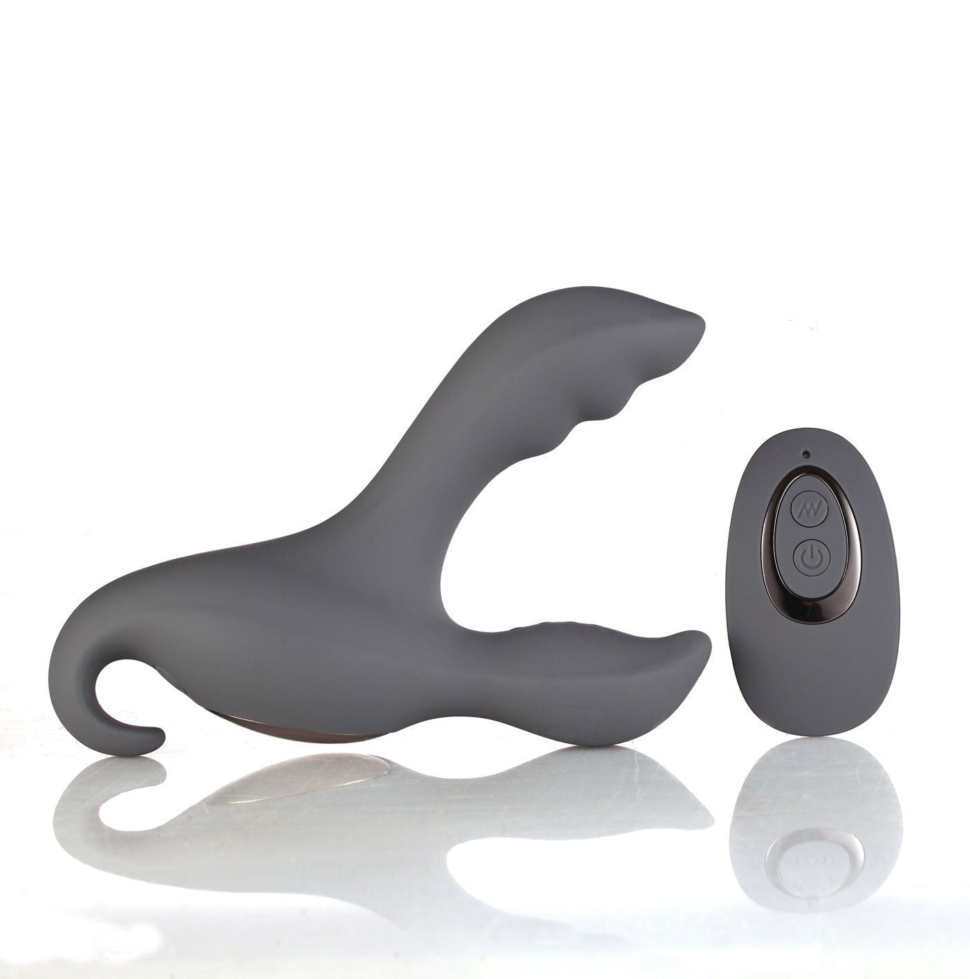 Apollo 15-Function Remote Control Prostate Massager - Grey