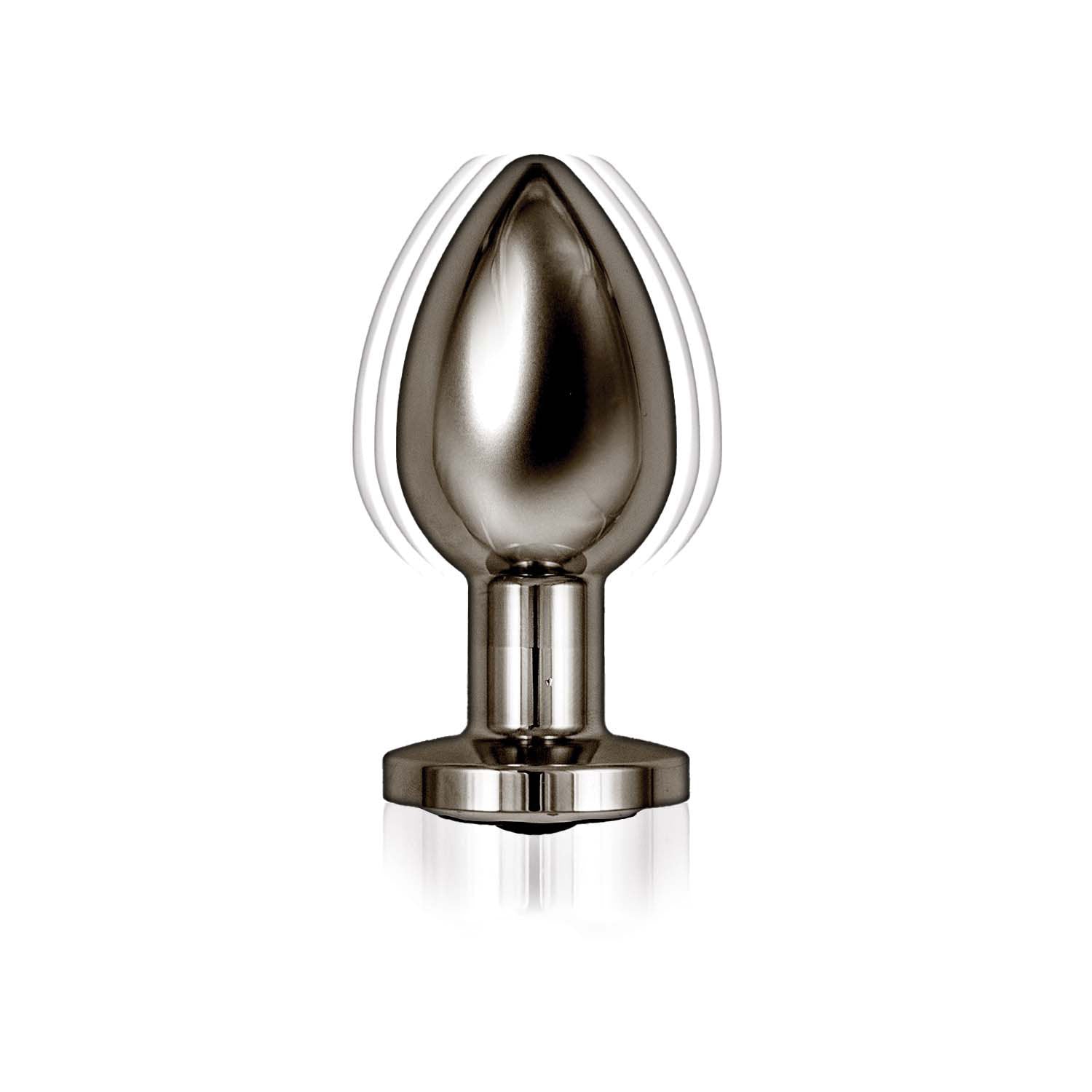 Ass-sation Remote Vibrating Metal Plug