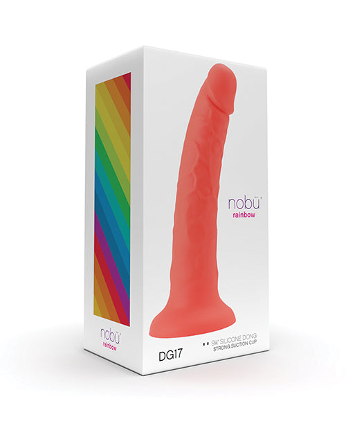 Nobu DG17 Soft Silicone Dildo w/t Suction Cup / Harness-Ready