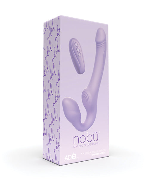 Nobu Adel Strapless Strap-On Vibrating Dildo w/t Remote