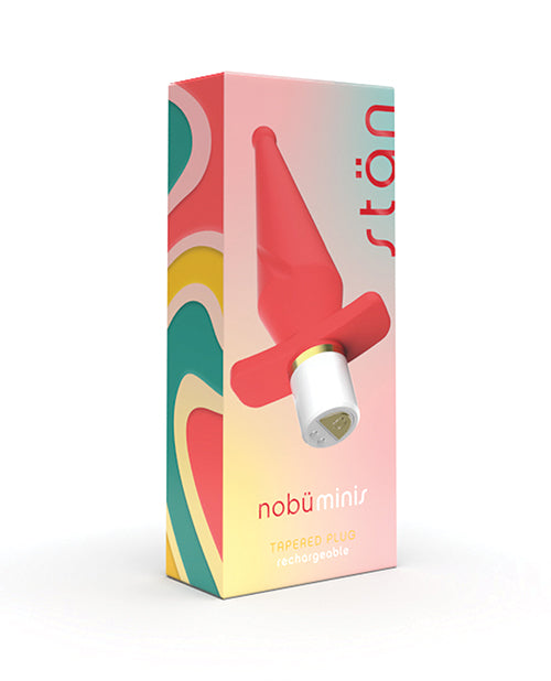 Nobu Mini Stan Tapered Silicone Vibrating Butt Plug