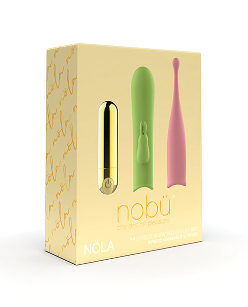 Nobu Nola Interchangeable Bullet Vibrator Set