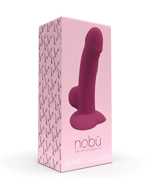 Nobu Duke Vibrating Soft Silicone Dildo