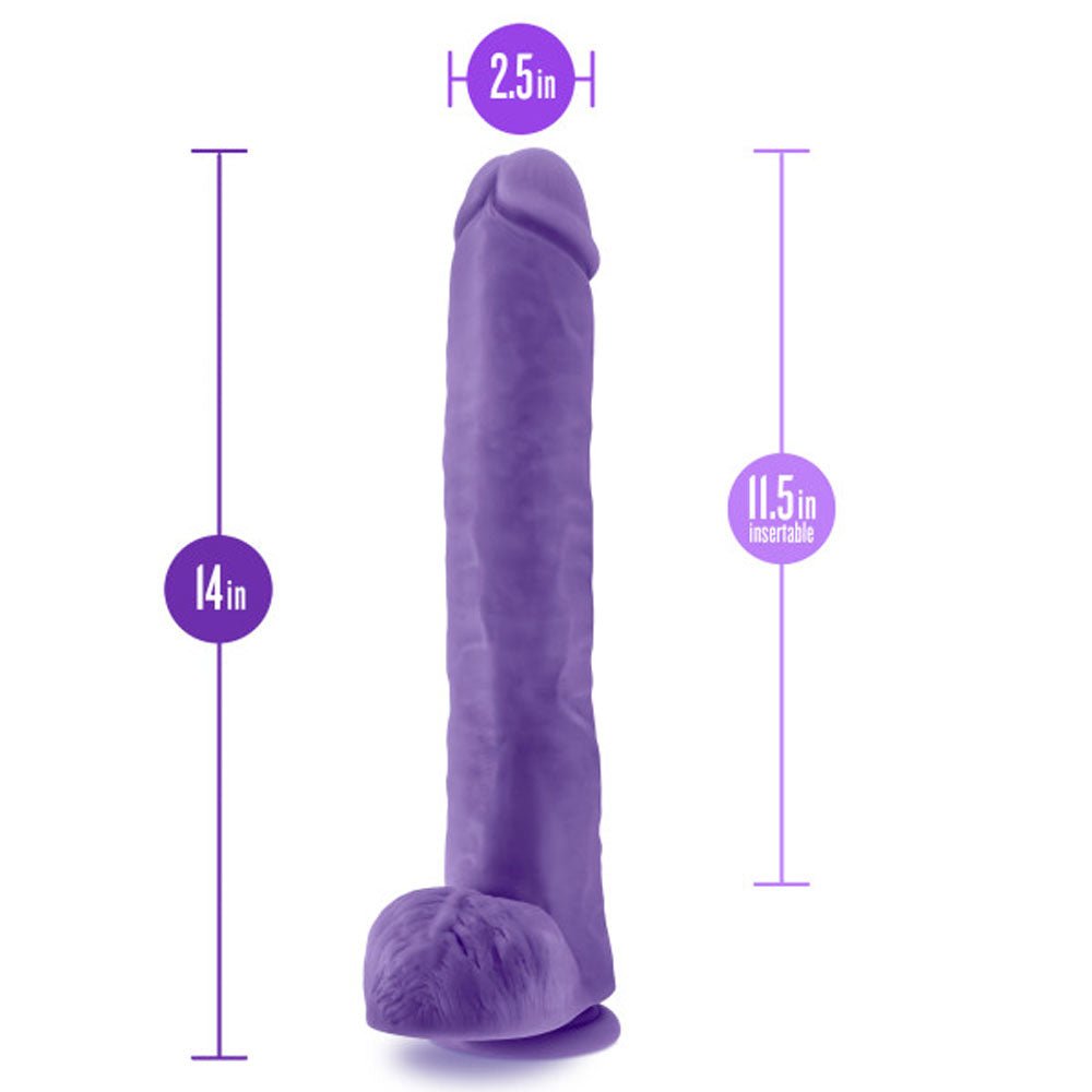 Au Naturel - Bold - Daddy - 14 Inch Dildo