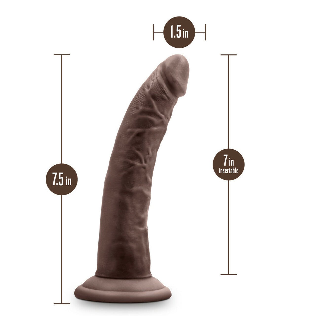 Au Naturel - Jack - 7 Inch Dildo