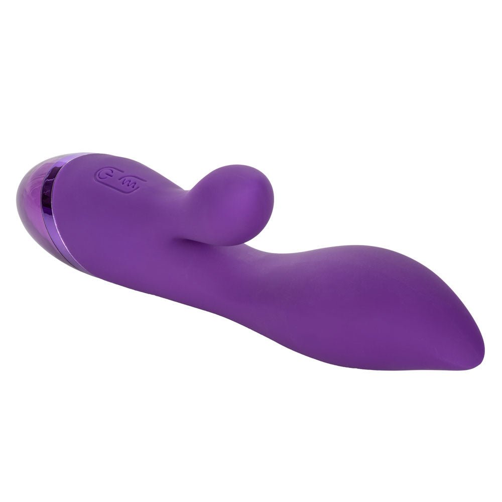 Aura Dual Lover Purple Rabbit Vibrator by CalExotics