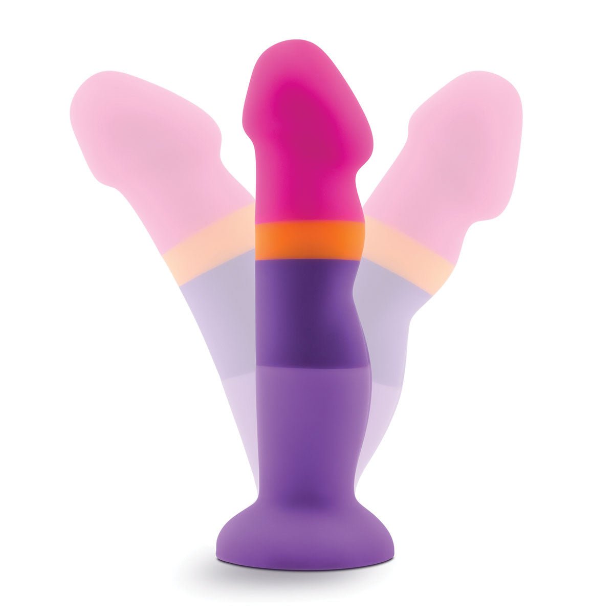 Avant D3 Summer Fling Multi-Color Silicone Dildo by Blush