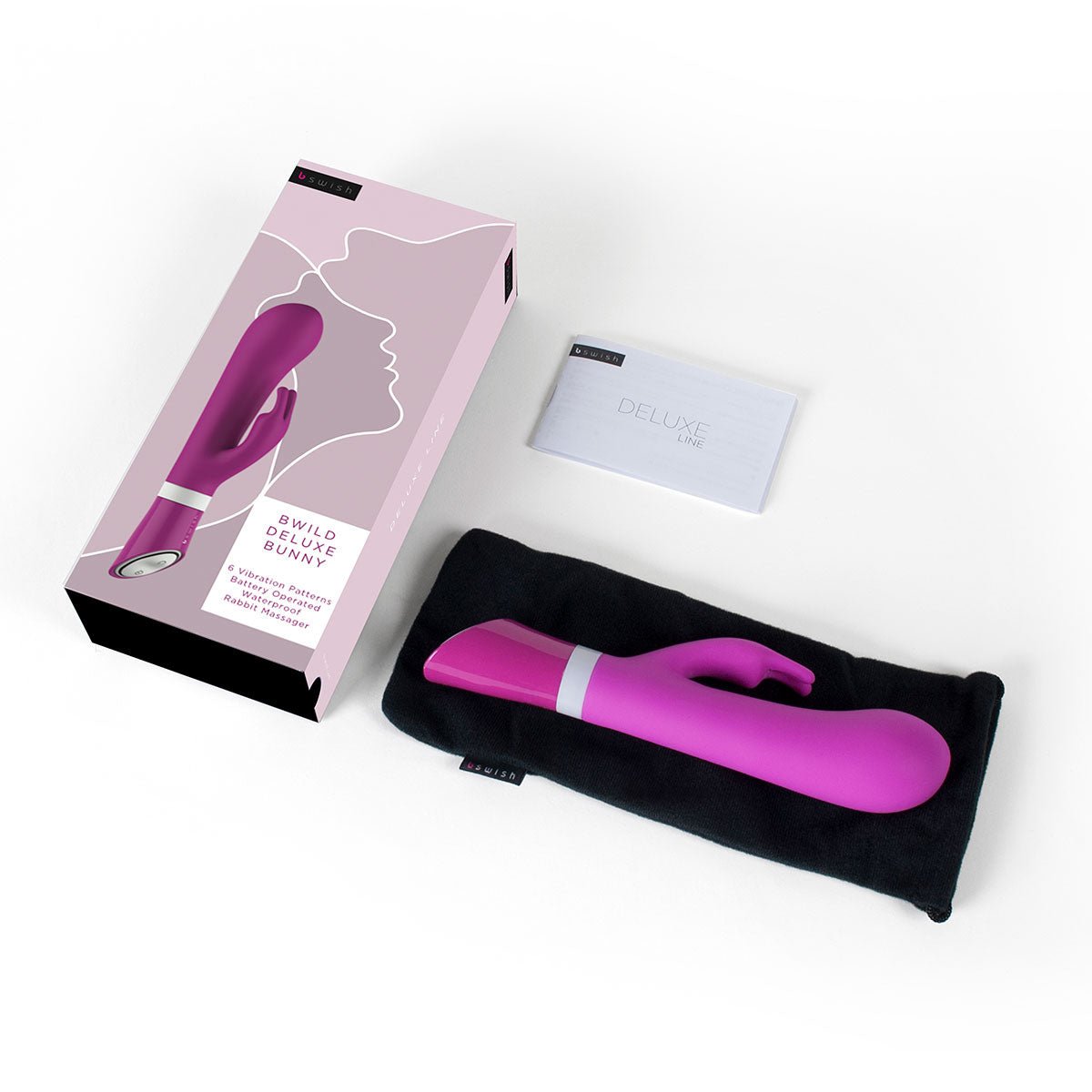 B Swish Bwild Deluxe - Raspberry, Rabbit Vibrator