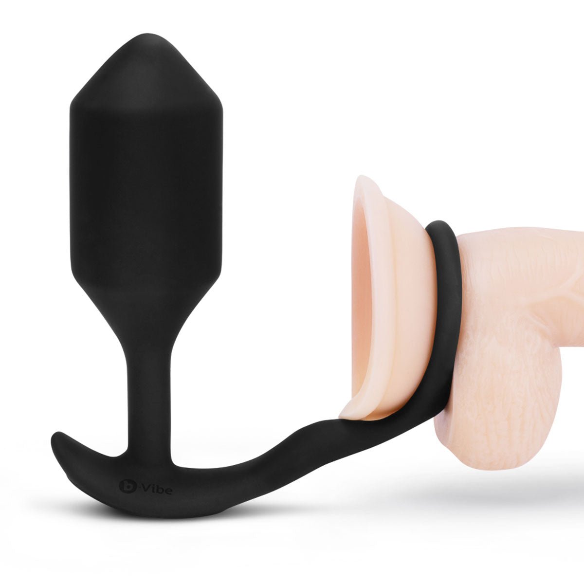 b-Vibe Vibrating Snug & Tug - Black