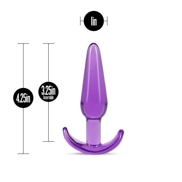 B Yours Slim Anal Plug Purple