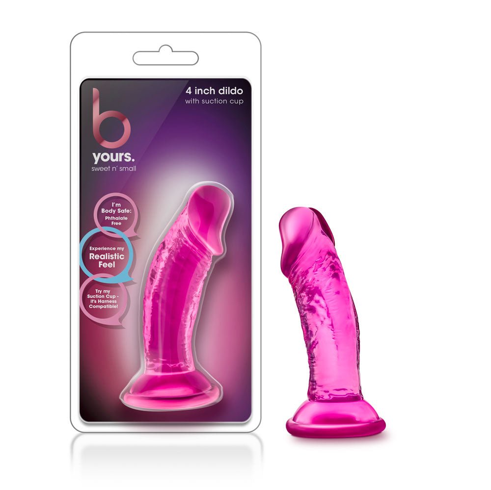 B Yours - Sweet n' Small Inch Dildo With Suction Cup