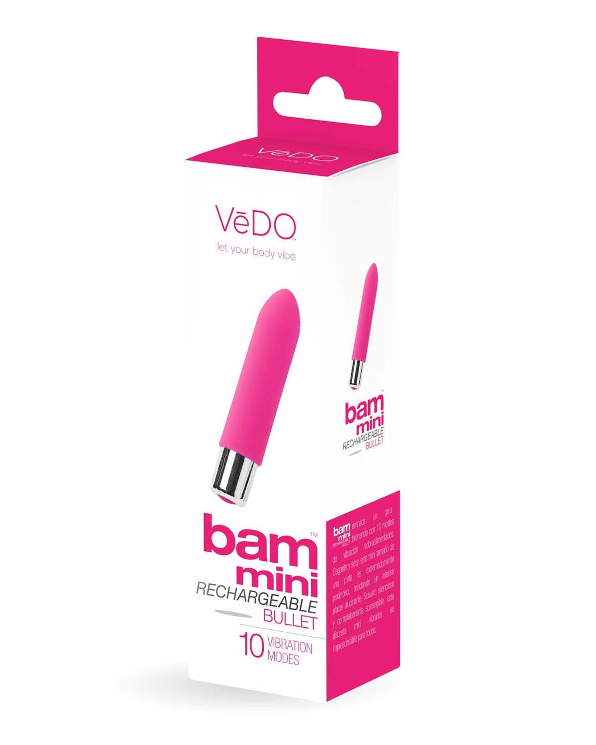 Bam Mini Rechargeable Bullet Vibrator - Turquoise