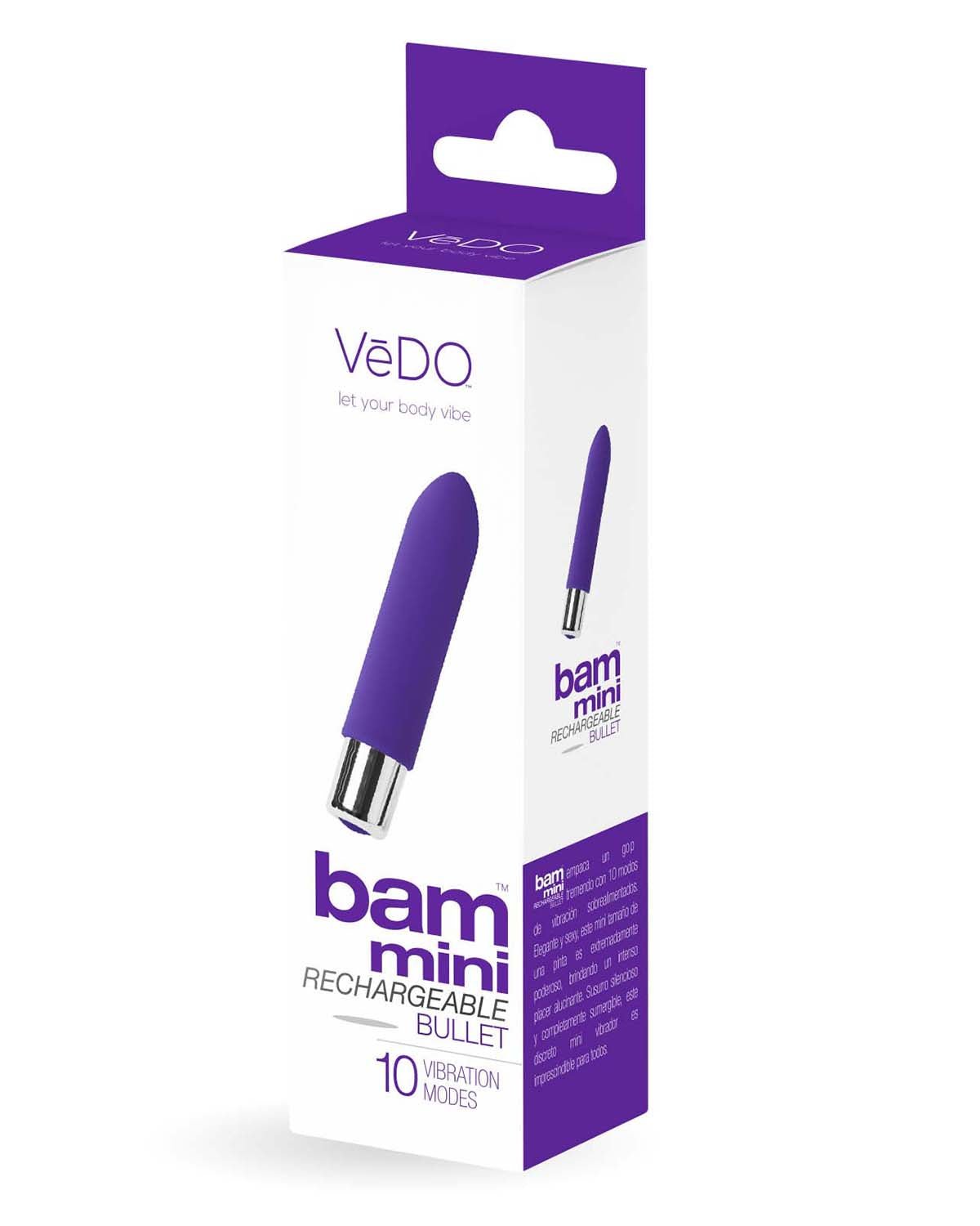 BAM Mini Sleek,Powerful and Whispers of Pleasure in 10 Modes