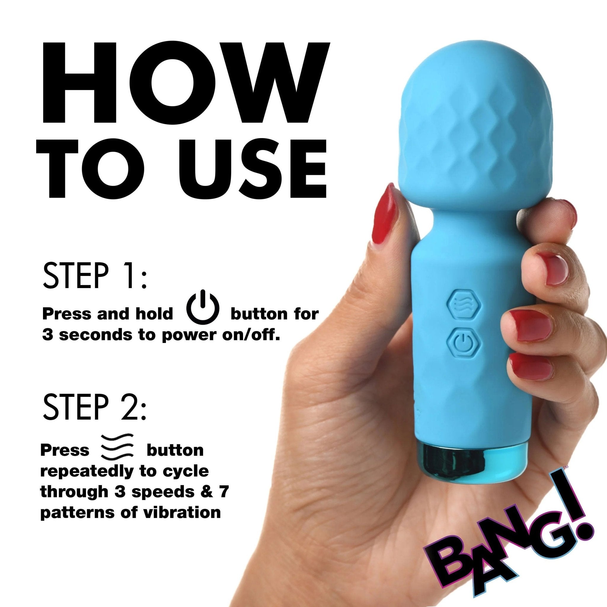 Bang! 10x Mini Silicone Wand