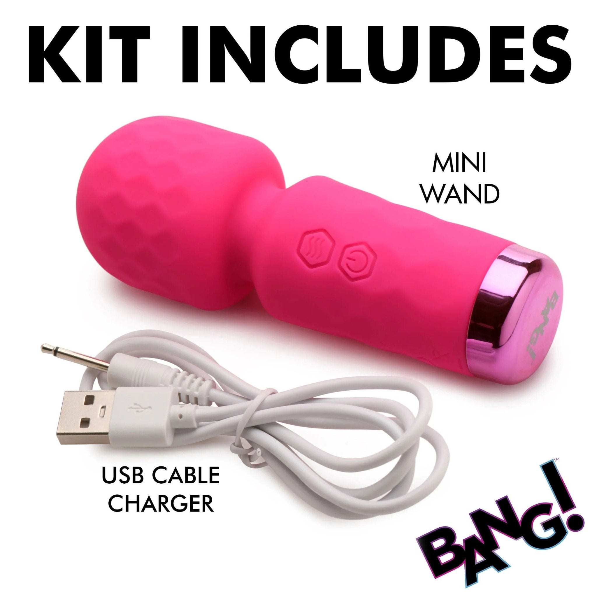 Bang! 10x Mini Silicone Wand