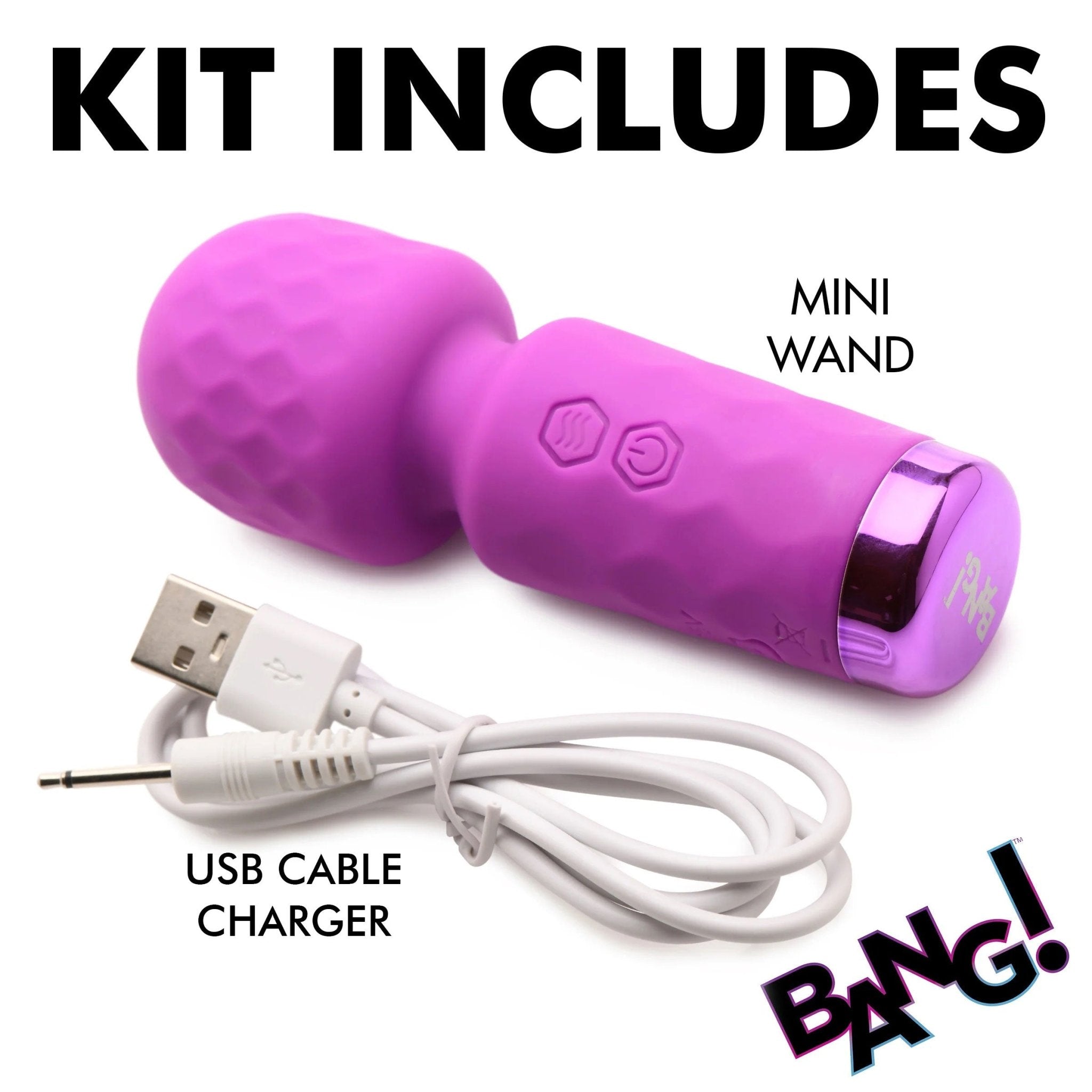 Bang! 10x Mini Silicone Wand